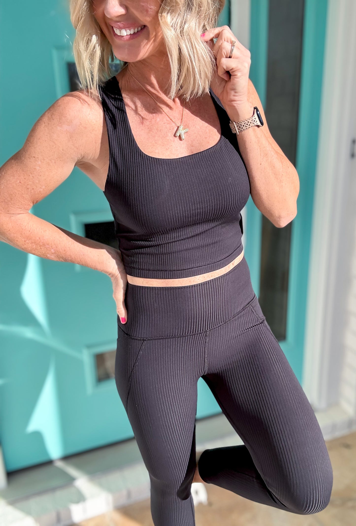 Elevate Ribbed Leggings *7/8 length