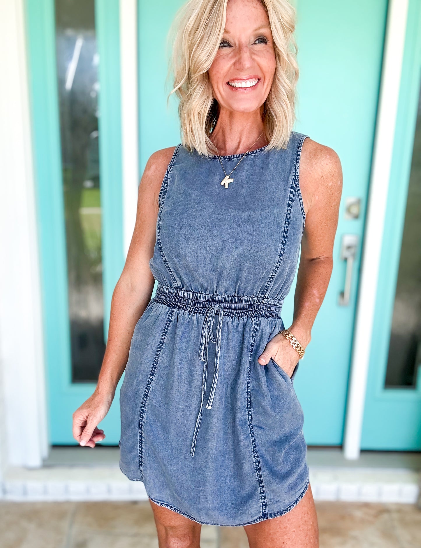 Blue Jean Baby Dress