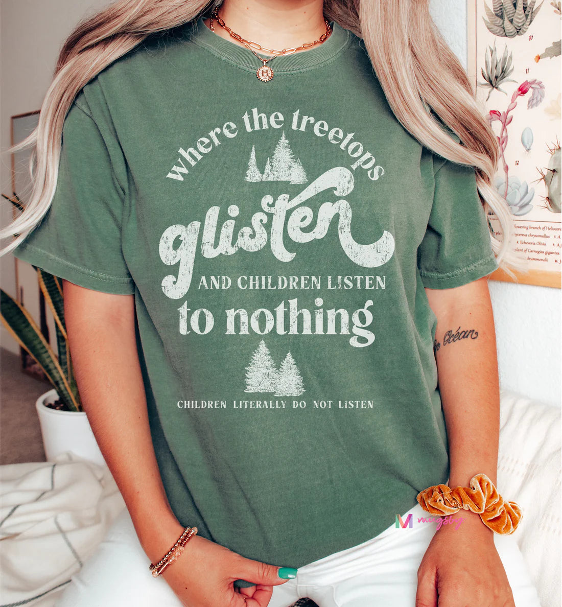 Treetops Glisten Tee