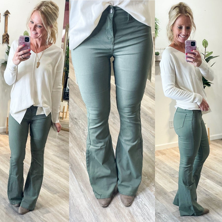 Showstopper Stretch Bell Bottoms