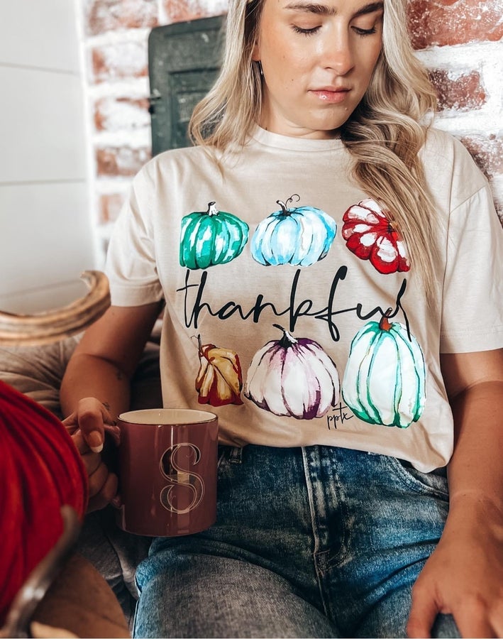 Thankful Pumpkins Tee
