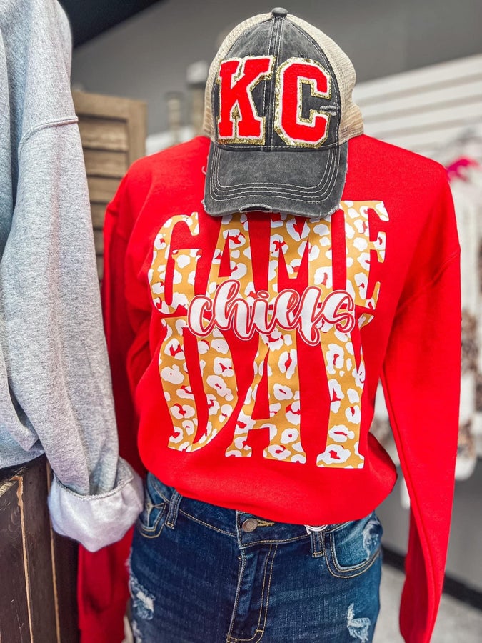 GameDay Leopard Sweatshirt