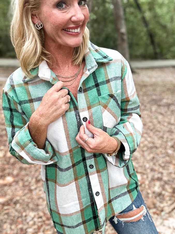 Let's Talk Fall Plaid Shacket
