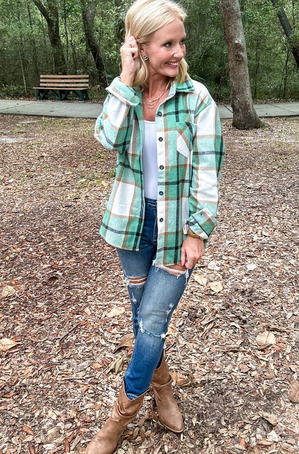 Let's Talk Fall Plaid Shacket