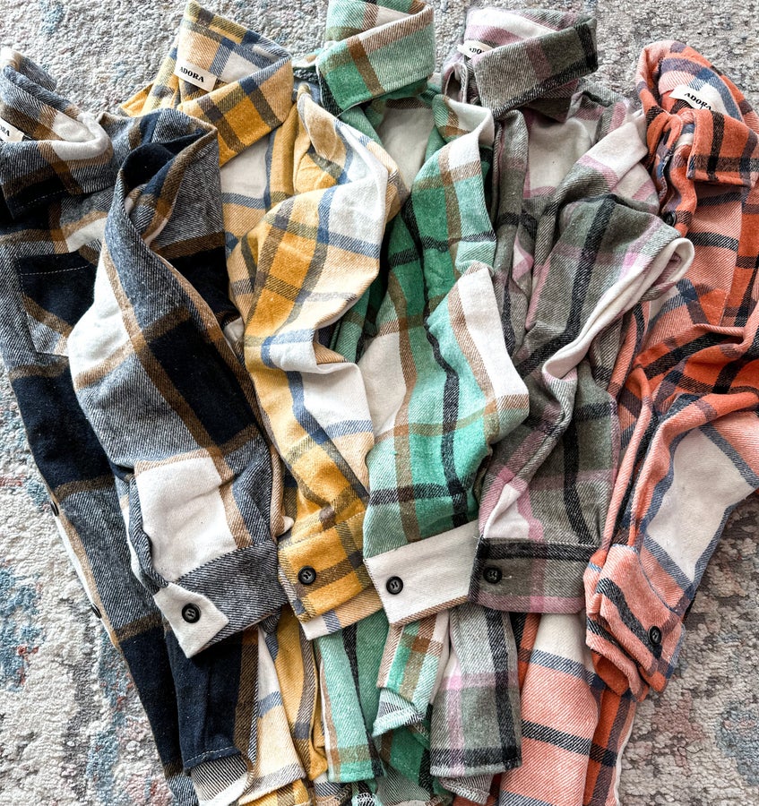 Let's Talk Fall Plaid Shacket