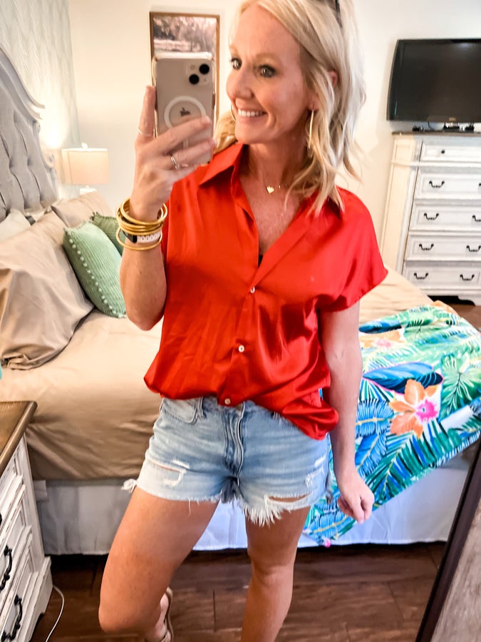 Make It Easy Silky Top