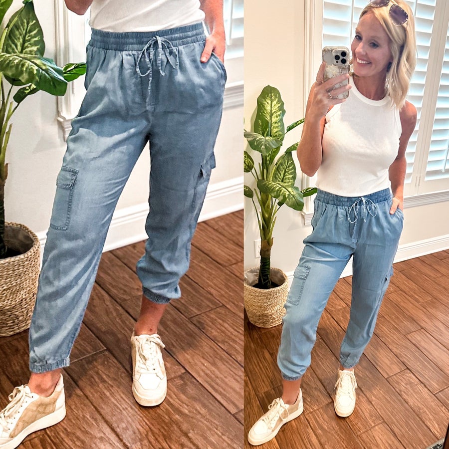 Everyday Denim Joggers
