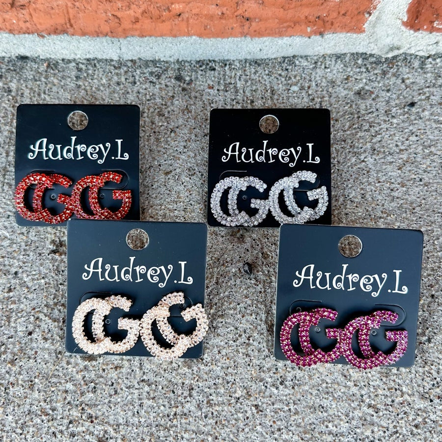 CG Rhinestone Earrinigs
