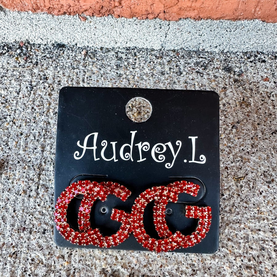 CG Rhinestone Earrinigs