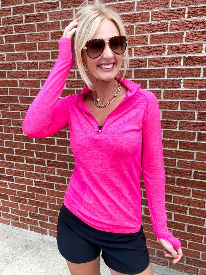 Pretty Perfect Zip Active Pullover