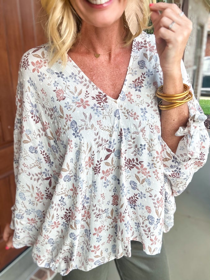 One Call Away Floral Blouse