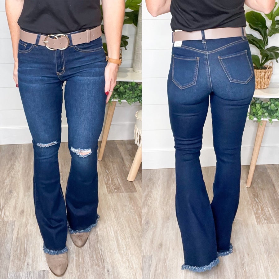 The Iconic Flare Jean (longer inseam -- 34")