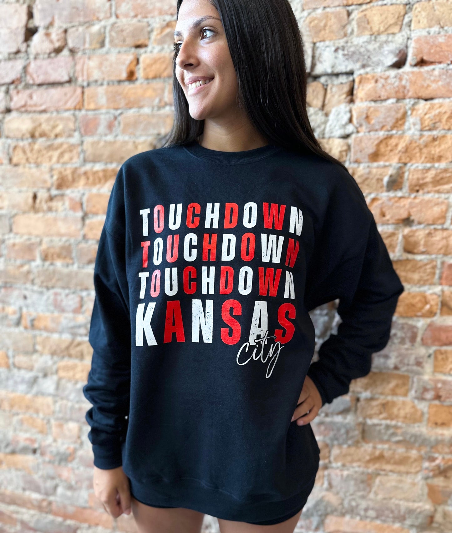 Triple Touchdown KC Sweatshirt