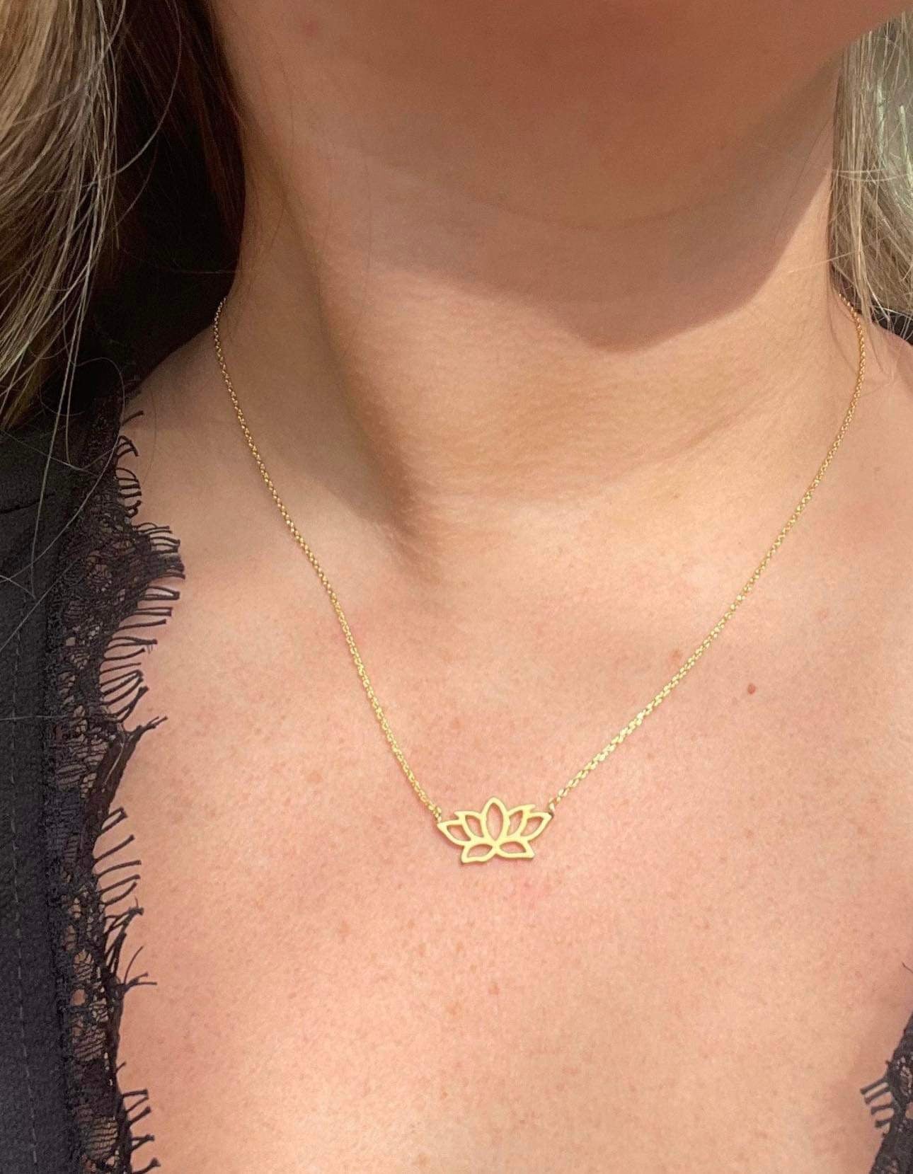 Lotus Necklace