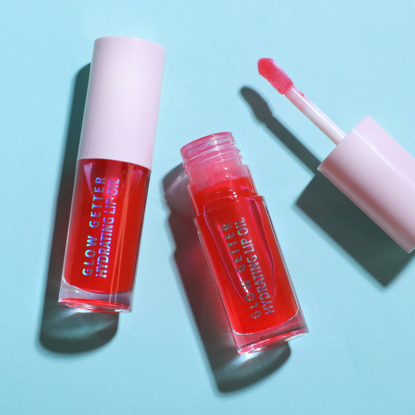 Glow Getter Hydrating Lip Oil - (008 Juicy Red)