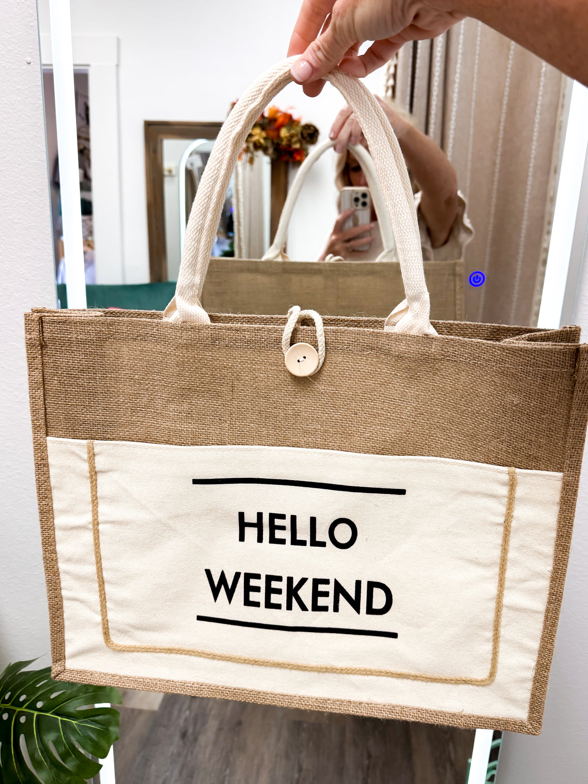 Hello Weekend Tote