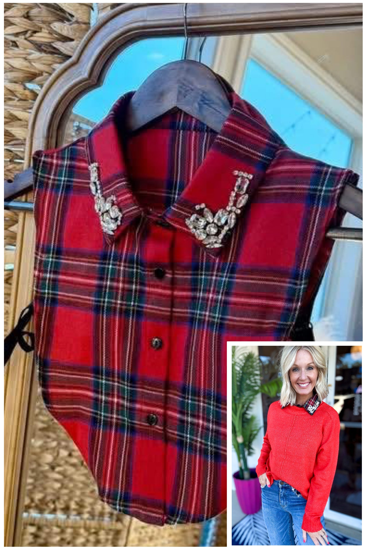 Finishing Touch Faux Collar