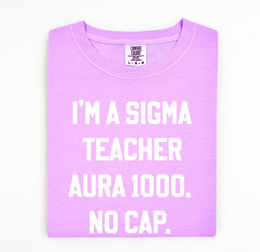 Sigma Teacher Tee