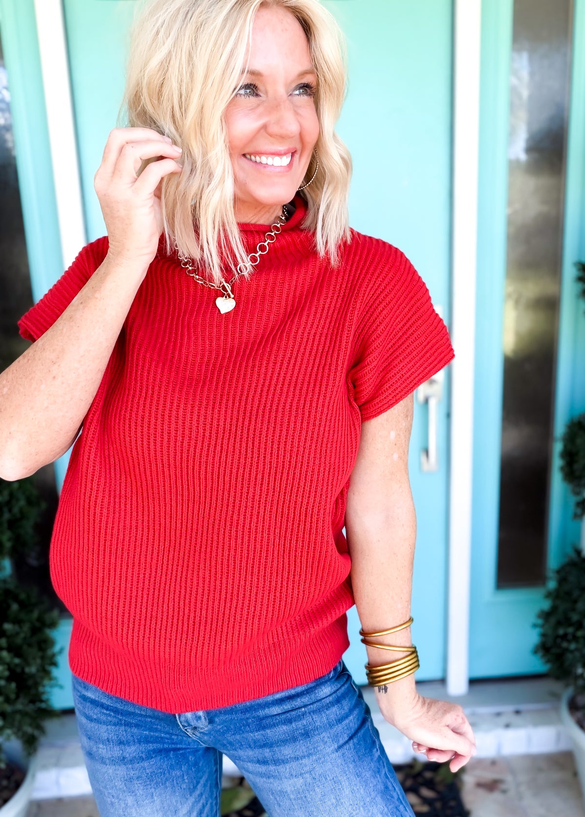 Shoulder Check Sweater