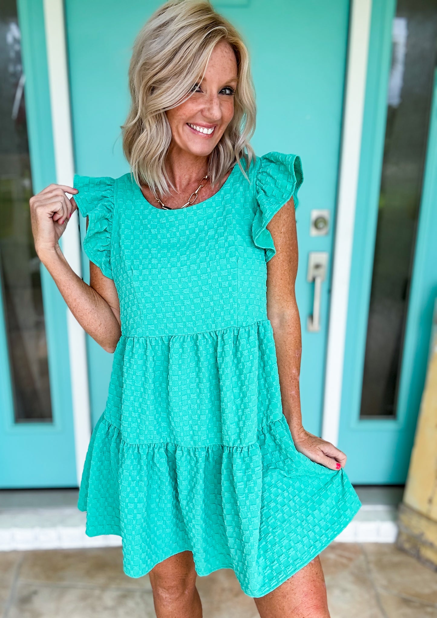 Woven Whisper Dress