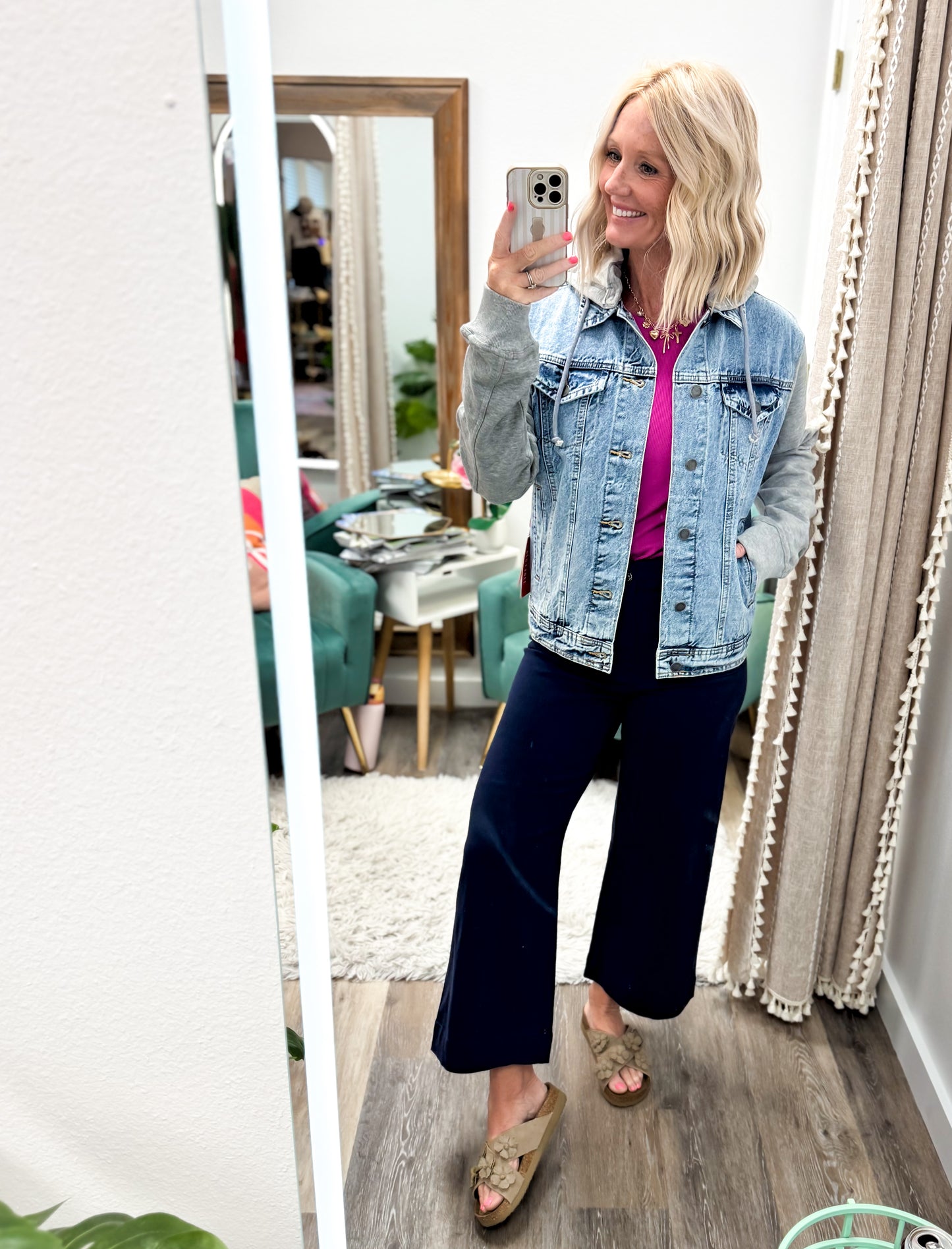 Mixed Up Denim Jacket