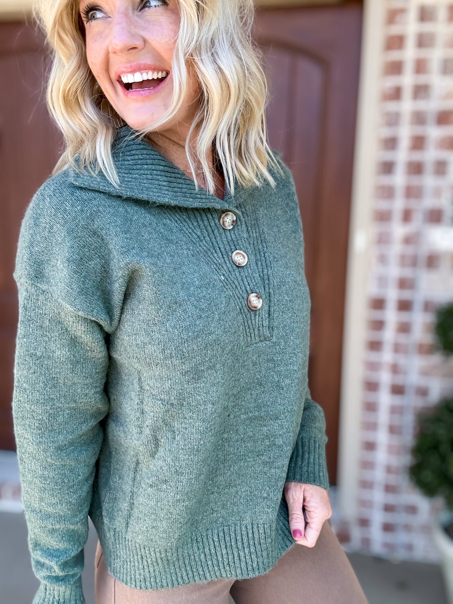 The Kale Leaf Sweater