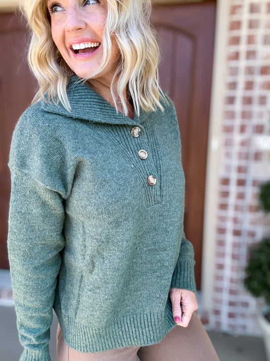 The Kale Leaf Sweater