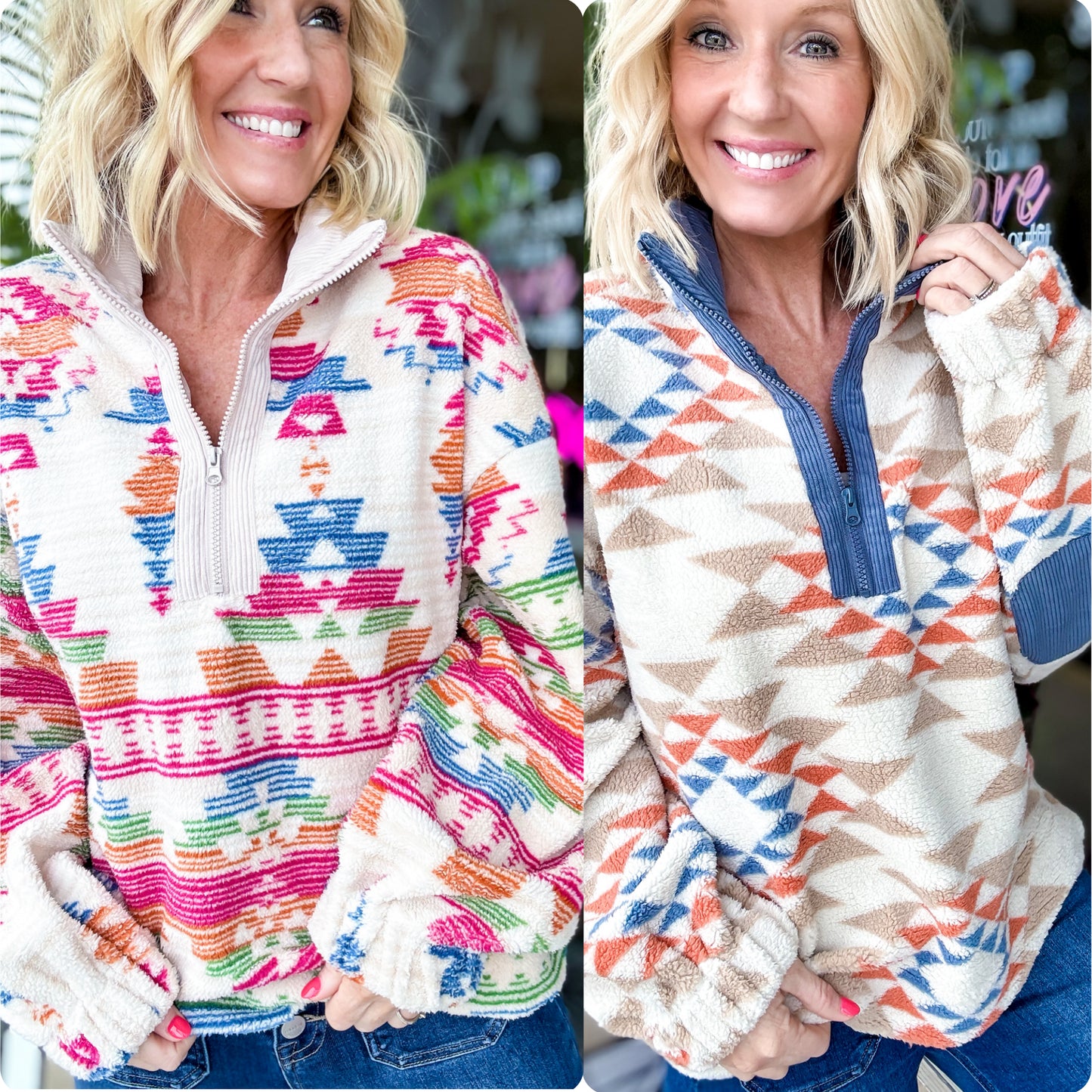 Desert Dawn Fleece Pullover