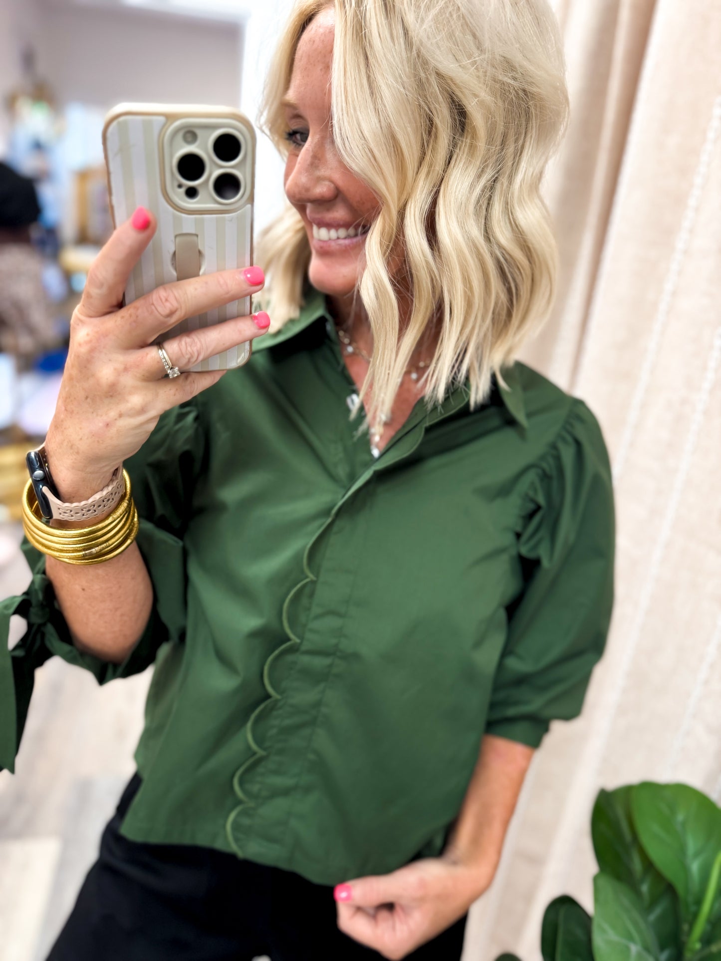 Scallop Season Blouse