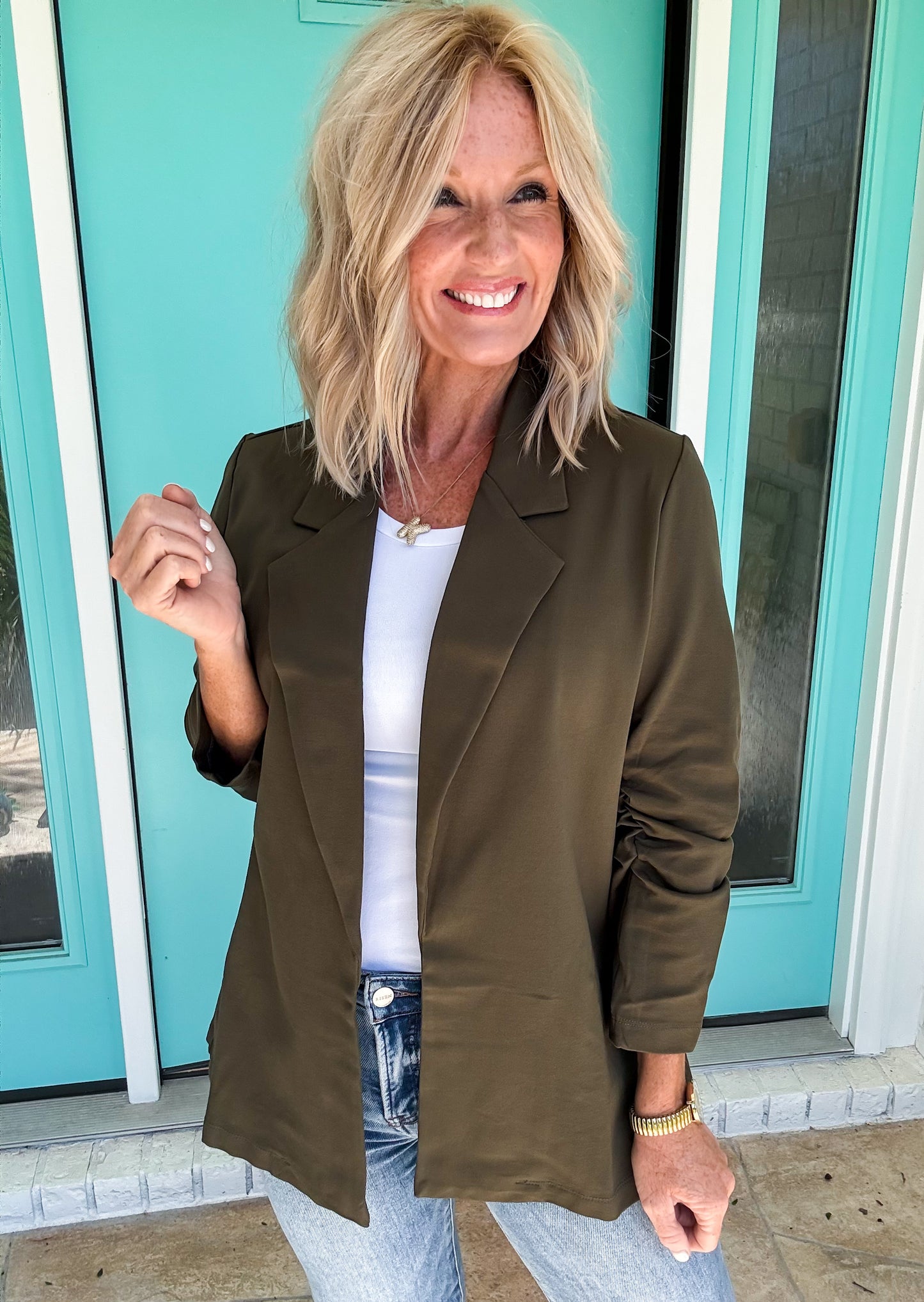 The Bella Flex Blazer *stretchy*