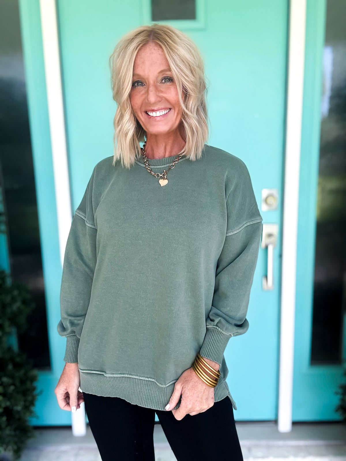 Fall High Low Sweatshirt