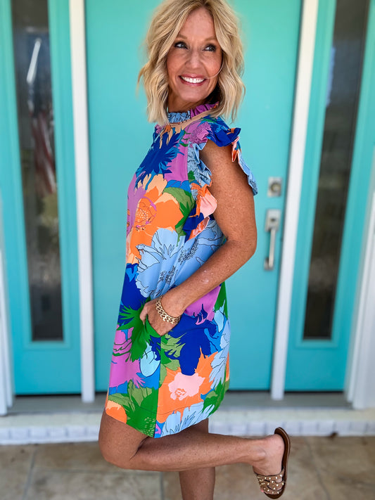 My Desire Floral Print Dress