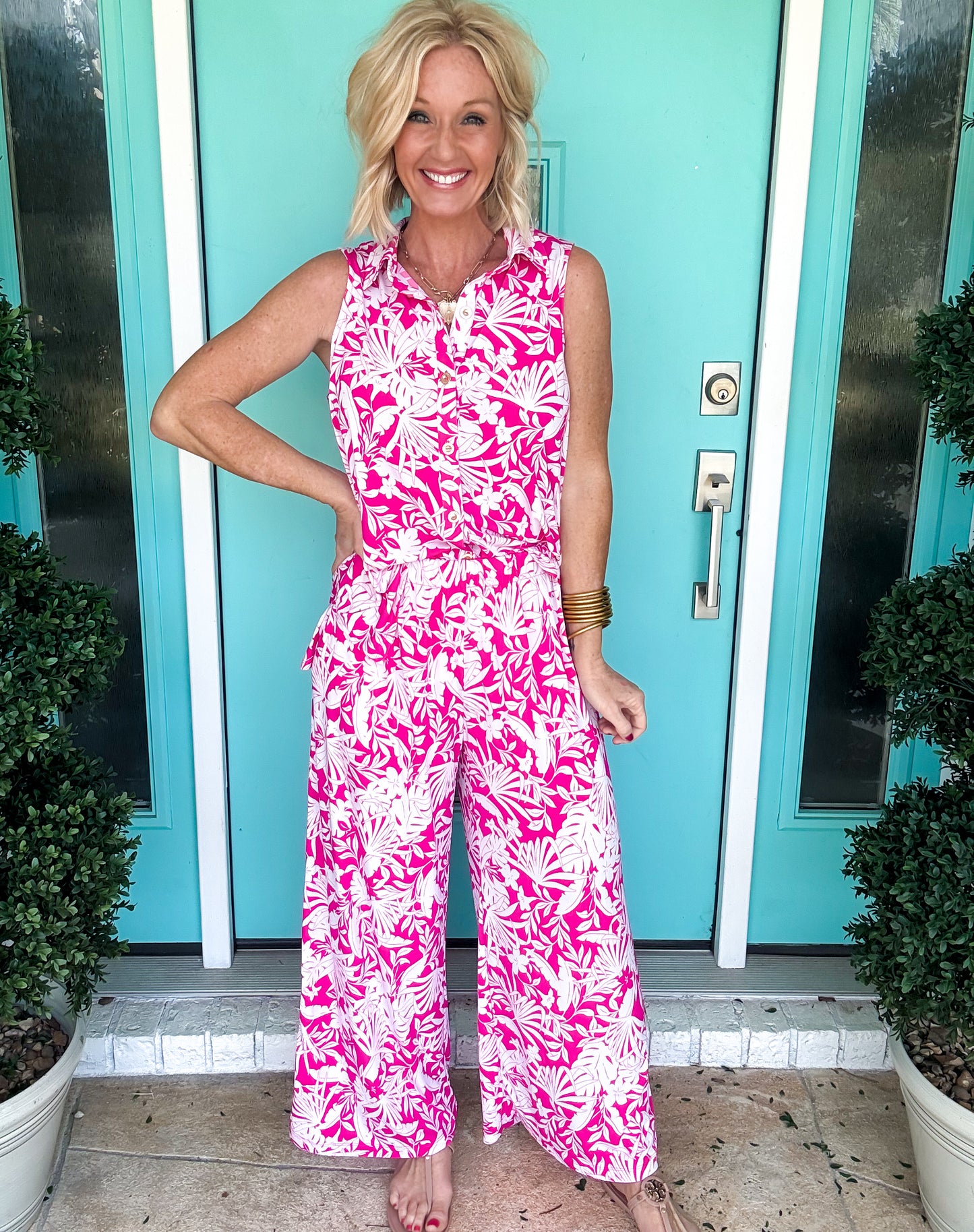 Hot Pink Tropical Shoreline Set