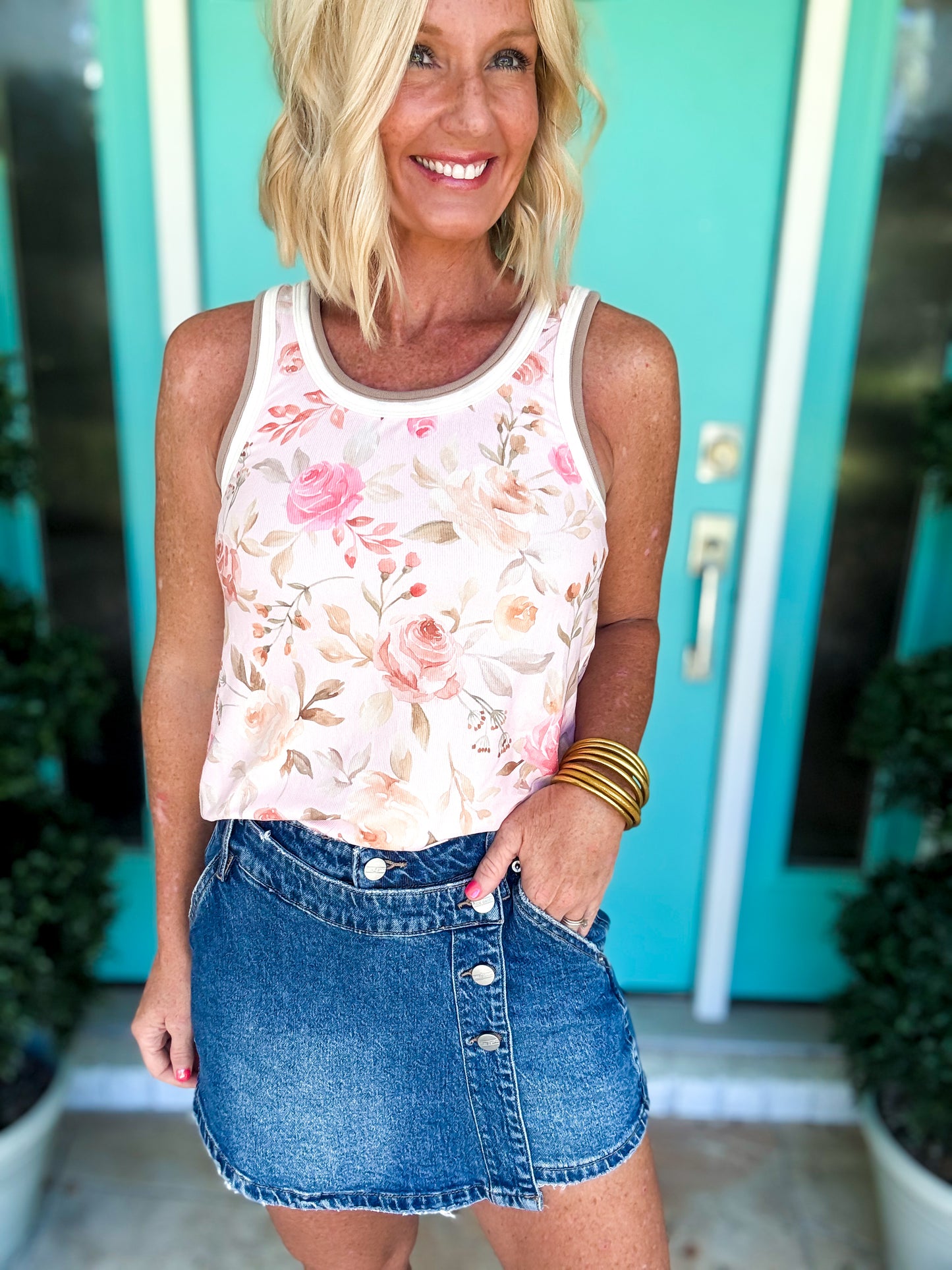 Old Soul Denim Skort