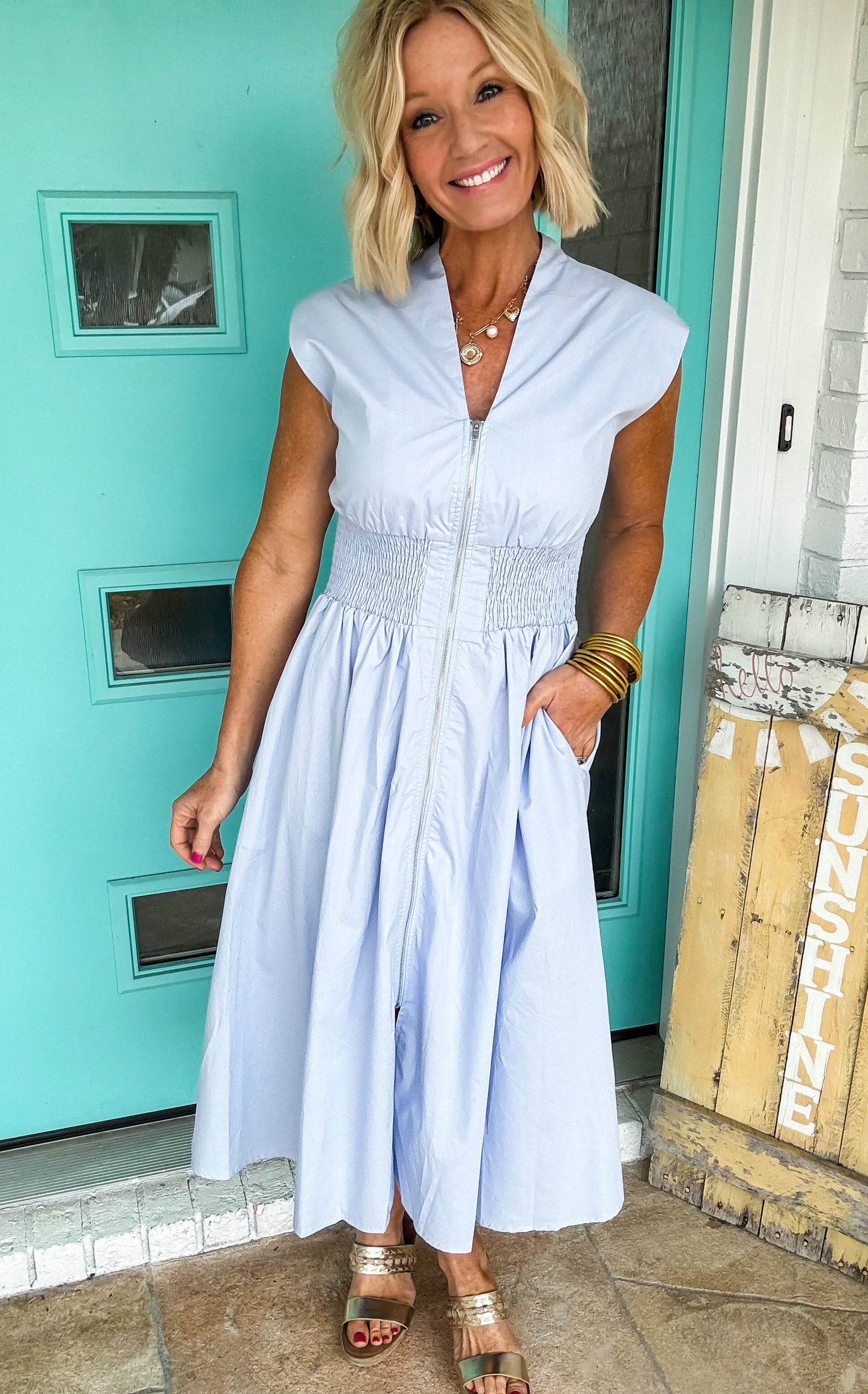 The Meadow Walk Smocked Waist Dress