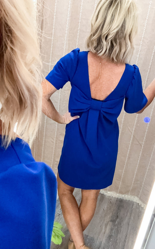 Backstage Bow Dress