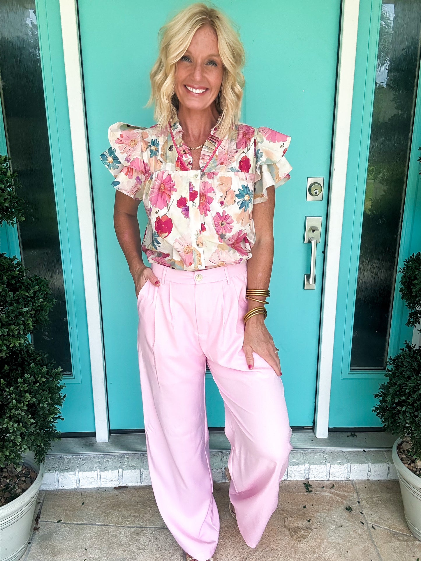 Tailored Breeze Trouser Pants *elastic waist*