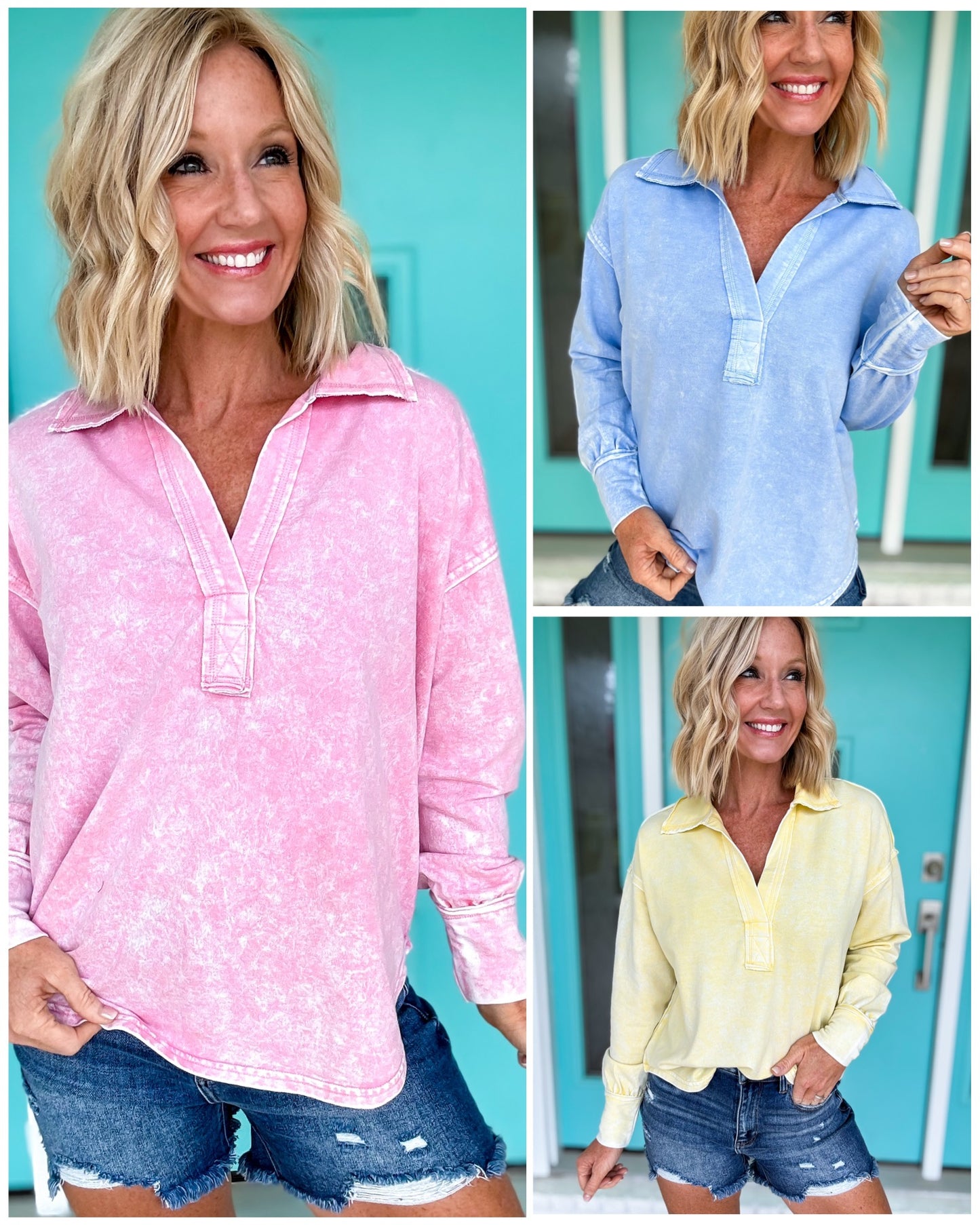 Cloud Collar Top