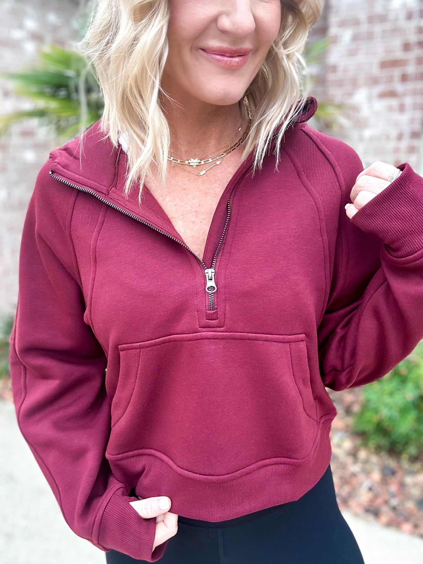 The Aria Cropped Pullover