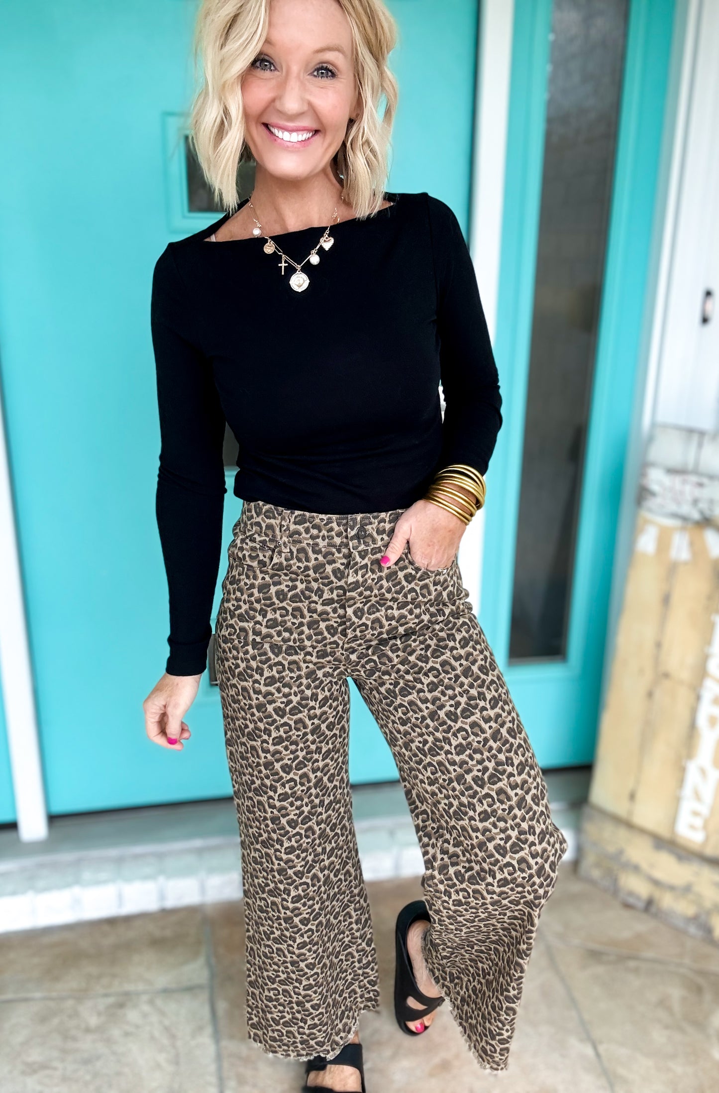 The Wild Side Jeans *elastic waist*