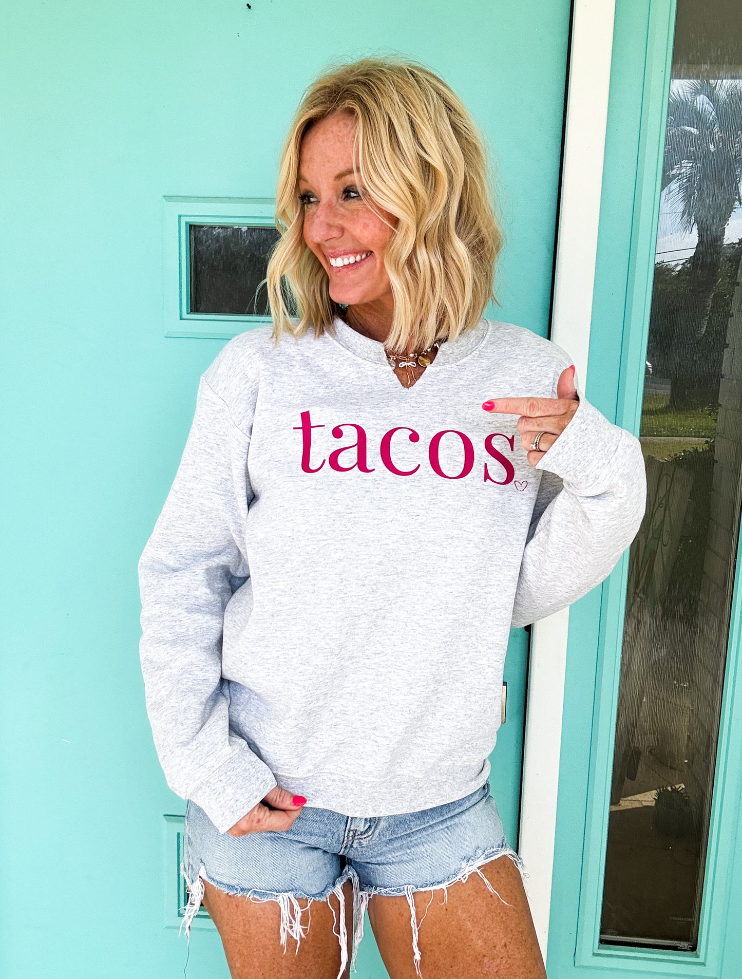 Tacos+Margs Reversible Sweatshirt