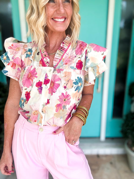 Pretty As A Petal Blouse