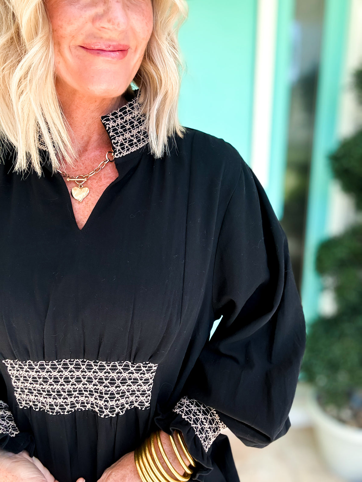 Laced in Mocha Dress