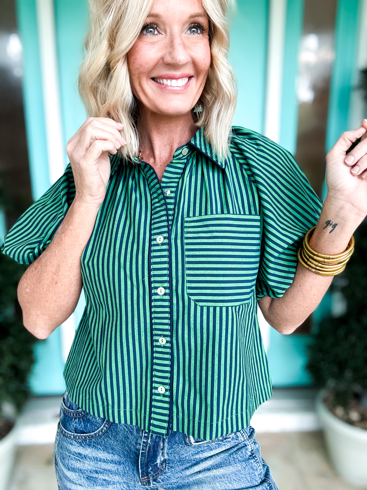 The Prep Puff Blouse