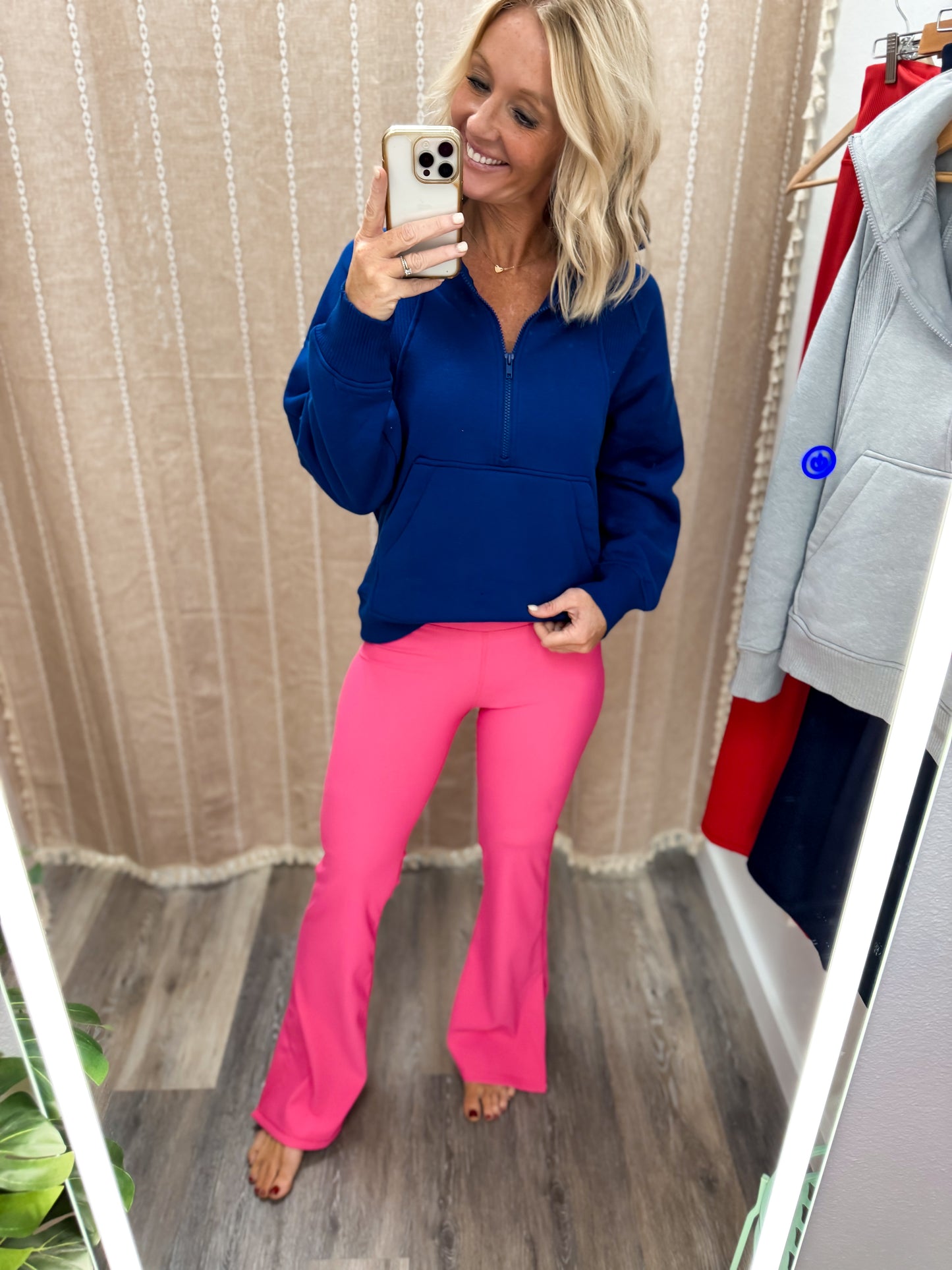 Cozy Details Fleece Pullover