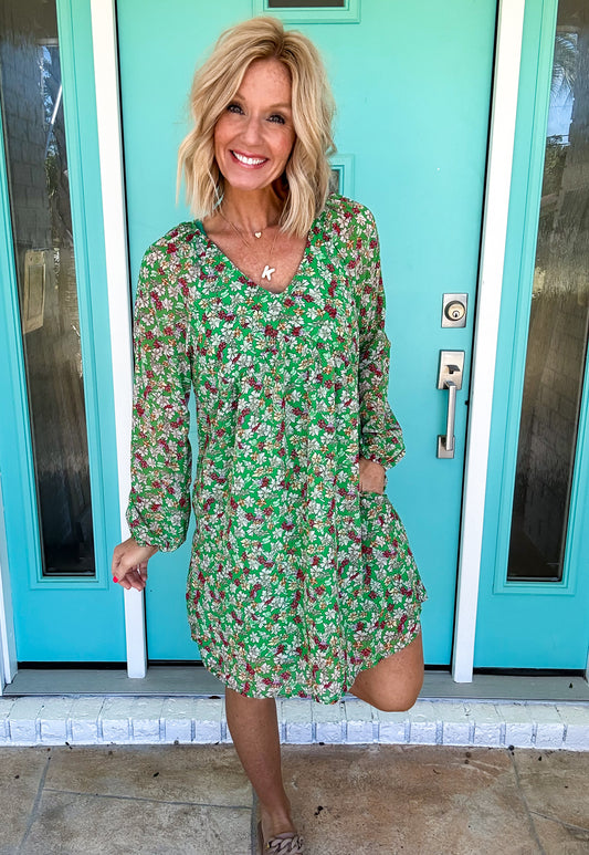 Keep Coming Back Floral Dress