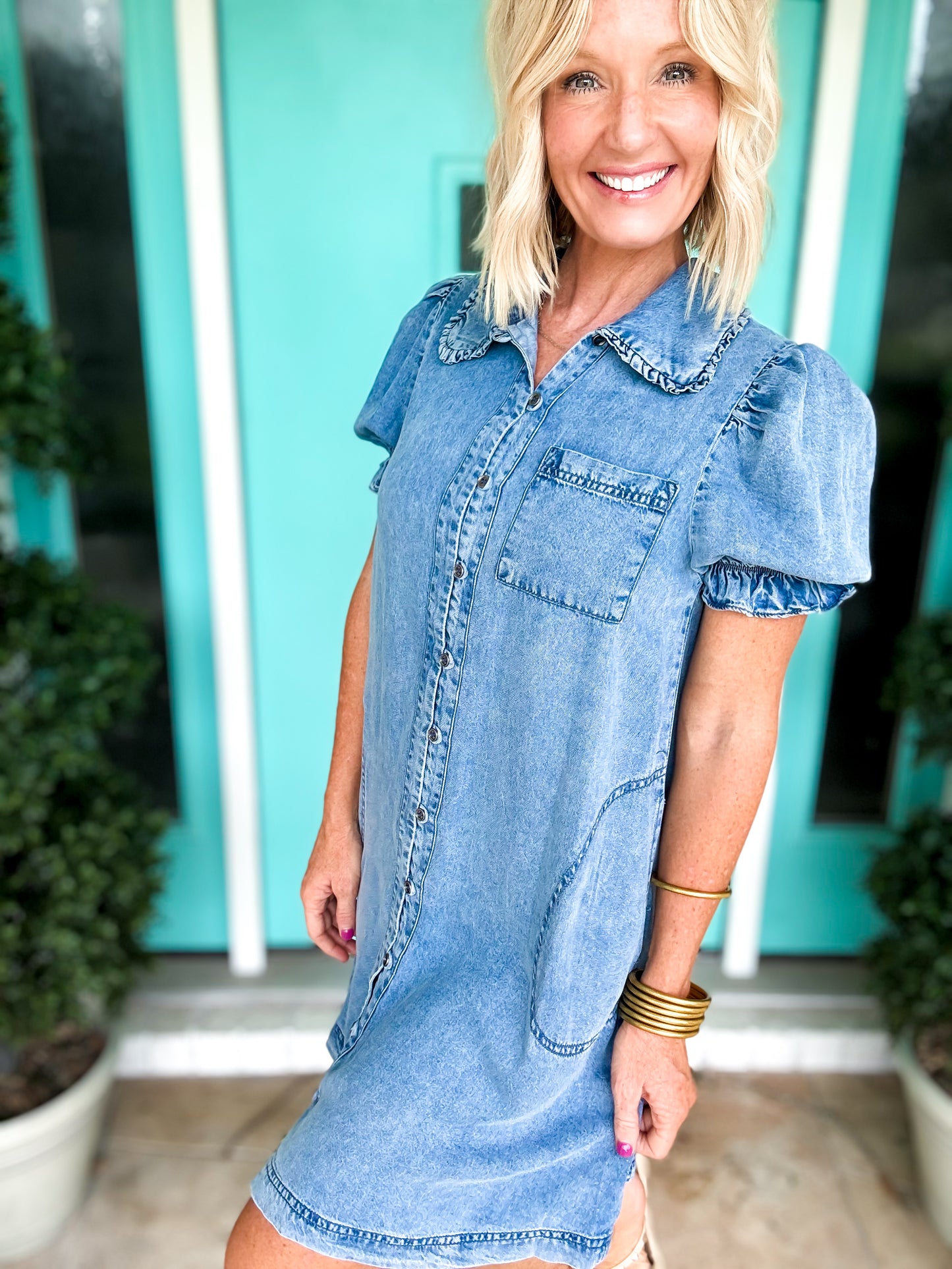 Doe Eyed Denim Dress