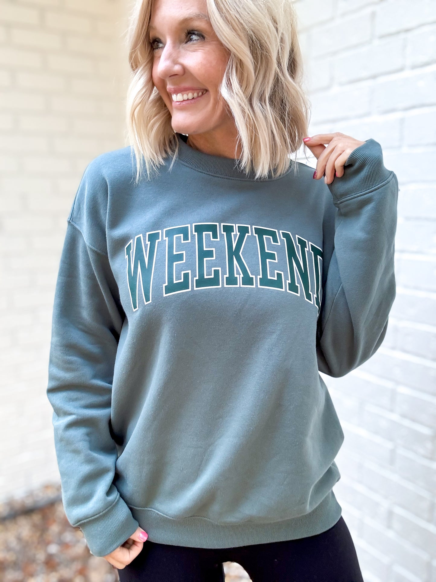 Weekend Graphic Sweatshirt