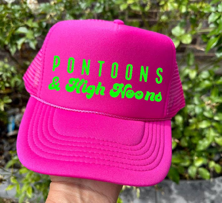 Pontoons & High Noons Trucker Hat