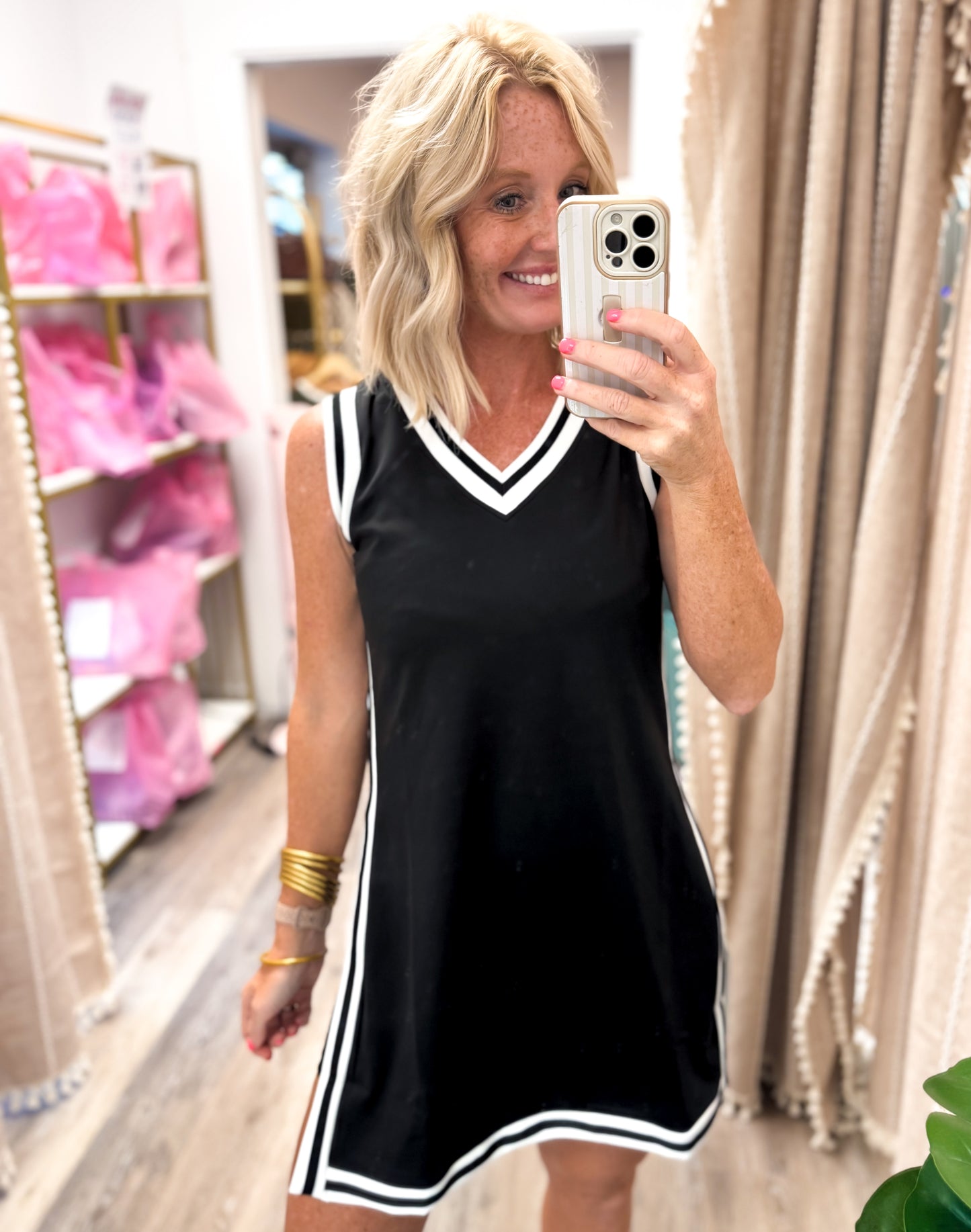 Sideline Tunic Biker Short Set | LUXE Material
